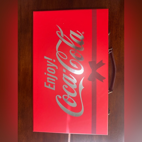 Coca Cola Theme Empty Gift Box - Picture 1 of 7